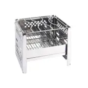 Folding Grill Portable Stove Mini Collapsible Outdoor Camping Cookware