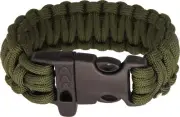 New Combat Ready Knives Survival Bracelet OD Green CBR360 Survival Bracelet. 8"