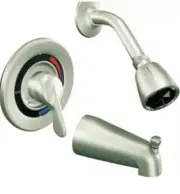 New Moen CornerstoneTrim Bath Faucet Kit 40311CBN Brushed Nickel