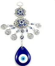 Hanging Wind Chimes， Blue Eyes Amulet Wall Protection Hanging Lucky Pendant Wind Chimes Hanging Garden Home Decorations Pendant Ornament Wind Chimes for lor : 01