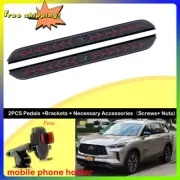 Running Boards fits for Infiniti QX60 2022-2024 Side Steps Nerf Bars Protector