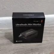 Blackmagic Design UltraStudio Mini Monitor Thunderbolt SDI HDMI Unused New B