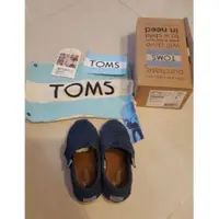 在飛比找蝦皮購物優惠-TOMS男童基本款平底鞋 /休閒鞋/親子鞋(附原廠鞋盒，防塵
