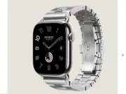 Apple Watch Hermes Series 10 46mm Titanium Saltine Grand H Large New