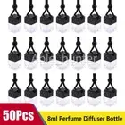 50X Car Hanging Diffuser Air Freshener Perfume Empty Bottle DIY Container 8ml