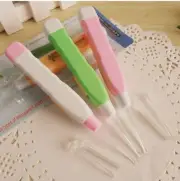Lighted Ear Wax Cleaning Set Removal Tool LED Pick Handle Ear Picks Tweezer