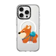 iPhone 16 Pro Clear Case MagSafe Compatible Shiba