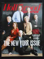 THE HOLLYWOOD REPORTER MAGAZINE ANDERSON COOPER JEFF FAGER BOB SIMON LARA LOGAN