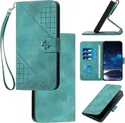 Compatible with Samsung Galaxy S10e Phone Cover,Compatible with Samsung Galaxy S10e Card Slots Kickstand Flip Magnetic Closure Wallet Phone Case Green