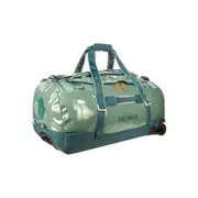 Tatonka Nylon Barrel Roller L/80L Outdoor Travel Wheeled Duffel Sage Green