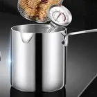 Deep Fry Thermometer with Pot Clip Candy Thermometer for Home Kitchen BBQ