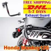 G4 Exhaust Guards V3 For Honda Monkey 125 20119-2022 Steel Black Powder Coating