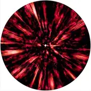 Slipmat Slip Mat Scratch Pad Felt for Any 12" LP DJ Vinyl Turntable Record Player Custom Graphical - Explosive Red