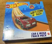Hot Wheels Car & Mega Track Pack