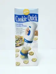 Wilton Cookie Quick Cordless Cookie Press~New In Box