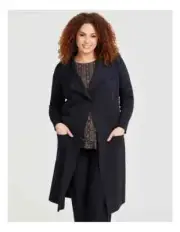 FREE POST NWT TS14+ Taking Shape Coatigan Jacket Cardigan 20 RRP $199.99