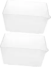 Alipis Precision Weighing Bowls Set of 2 Reusable Digital Scale Trays Scale Markings for Accurate Cooking