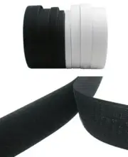 SEW ON '' HOOK and LOOP '' 25mm 50mm width Fastener Non Adhesive Back