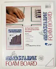 Ghostline Foam Board 11'' x 14'' 2 Sheets - White