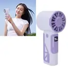 Powerful Usb Charging Mini Portable Silent Handheld Fan Violet