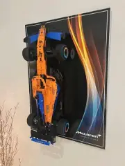 42141 Lego McLaren F1 Wall Display Panel. White or Black