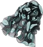 [Holibanna] Leaves Pattern Cloak Summer Accessories Summer Scarf Beach Towel Sun Block Cape Sunscreen Shawls