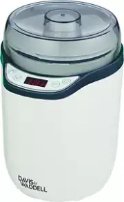 Electric Yoghurt Maker/Fermenter 2 in 1, White/Grey