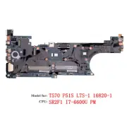 01ER178 For Lenovo Thinkpad T570 Motherboard i7-6600 01ER451