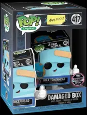 APRIL FOOLS S3 FUNKO DIGITAL POP! DAMAGED BOX Redeemable NFT Card