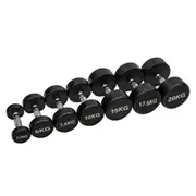 Round Dumbbell Set 2.5kg - 15kg - 6 Pairs