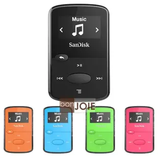 ::bonJOIE:: 美國進口 新款 Sandisk Clip Jam MP3 Player 8GB 數位隨身聽 (全新盒裝) FM收音機 播放器 黑色