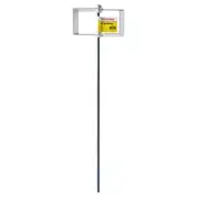 Mud Mixer Drywall Paint Cement Stirrer 30in Aluminum 716 Hex Shaft Heavy Duty