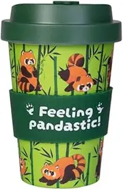 MDI Bamboo Eco-to-Go Cup Red Panda