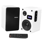 70W Powered Bookshelf Speakers, Active Stereo Speakers Pair Desktop Studio
