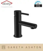 Abey "Gareth Ashton" LUCIA 3B1-B Vessel Basin Mixer Matte Black Round