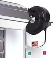 Automatic Roll Up Door Opener - Commercial Grade Roll Up Garage Door Opener with 4 Remotes & 800N Motor for 22m² Rolling Doors. Fits Various Doors & Obstacle Detection