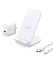 Anker PowerWave 7.5 Stand wireless charger Quick Charge 3.0 fast charger F/S NEW