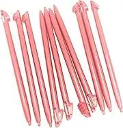 COEOPNC 10 Pack Red Stylus LCD Touch Screen Pen for Nintendo 3DS XL N3DS LL Replacement Assembly Accessories