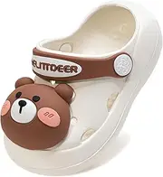 [LEDINEY] Toddler Boys Girls Garden Clogs Kids Cartoon Beach Slide Sandals(Toddler/Little Kids)