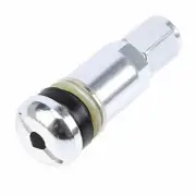 Car Tubeless Wheel Tire Valve Stem Rim Bolt-in Bike Silver Spare Wheel Dust Cap