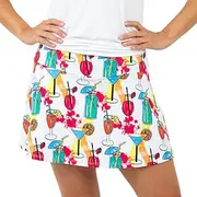 [Queen of the Court] | Cocktails on The Court Tennis Skirt | Pickleball Skort
