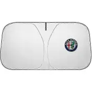 Car Windshield Sun Shade for Alfa Romeo Stelvio 2017 , Foldable Front Window