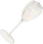 SHOWERORO High End Glass Goblet Cup for Weddings and Parties Decorative Wine Glass for Dancing Events Stylish Beverage Cup for Luxurious Drinking Experience