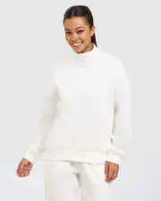 Women's Isabella Qtr Zip - COCONUT - COCONUT