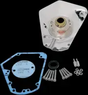 DS Chrome Cam Shaft Cover Kit for Harley Softail Springer 93-99
