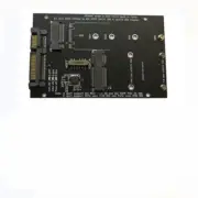 M.2 NGFF/Msata SSD To SATA 3.0 Adapter 2 In 1 Solid-State Drive Converter Card