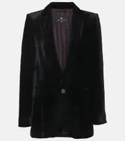 [Etro] Etro Velvet blazer AU 6 black
