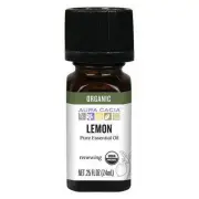 Essential Oil Lemon 0.25 oz By Aura Cacia
