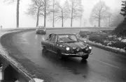 Gerard Larousse Robert Yschard NSU Wankel spider 1967 Rally Car Old Photo