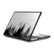 MacBook Pro 14-inch (M1 - M4) Impact Case Minimal Forest Clear Case